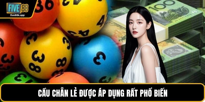 Cầu chẵn lẻ được áp dụng rất phổ biến